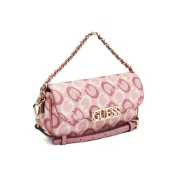 Guess Peony Typography Cross Body Bag image 3