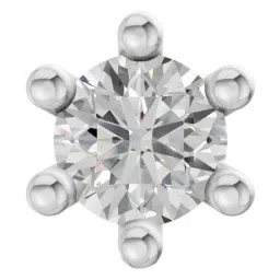 Sparkles Lab Grown Diamond 14k (585) White Gold Nosepin for Women-picture-41