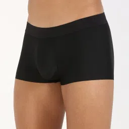 Calvin Klein Underwear Black Mid Rise Slim Fit Trunk image 2