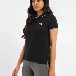 Levi's Black Polo T-Shirt image 3