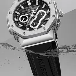 Naviforce Men Dial & Straps Analogue Multi Function Watch NF8035G SWB image 4