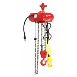Dayton H2 - Light Duty 800 lb Lifting Capacity Electric Chain Hoist, 2GTD5-picture-14