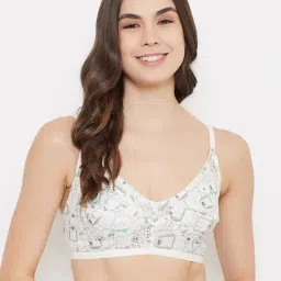 Clovia White Non Wired Non Padded Full Coverage Bra-image-36
