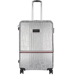Tommy Hilfiger Silver Small Hard Cabin Trolley - 25 cm-image-5