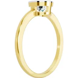 Sparkles 14k (585) Yellow Gold Lab Grown Diamond Rings image 3