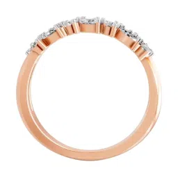 Sparkles Lab Grown Diamond 14k (585) Rose Gold Ring for Women image 3