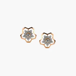 VALANOVA 14K Rose Gold 0.58 Ct Lab Grown Diamond Earrings-image-94