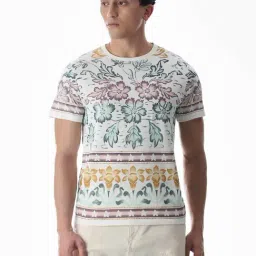 Jack & Jones White Cotton Regular Fit Printed T-Shirt-picture-10