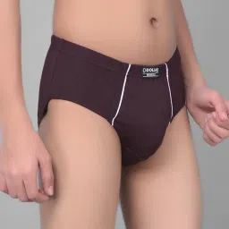 Dollar Bigboss Boys Multicolor Solid Briefs (Pack Of 3) image 3