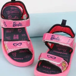 Kidsville Kids Pink Floater Sandals-image-4