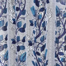 Romee Multi Polyester Floral Curtains and Sheers image 3