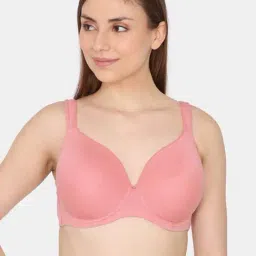 Zivame Pink Plain Bralette Bra-image-44