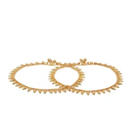 AARSHVI Gold-Plated Anklet image 2