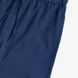 Utsa Kids by Westside Navy Cargo-Style Cotton-Blend Harem Pants image 3