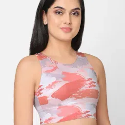 Wacoal Multicolor Blended Printed Sports Bra image 3