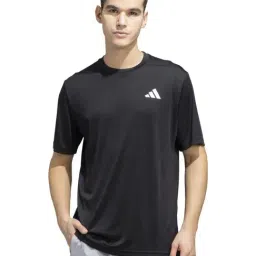 Adidas Black Regular Fit Sports T-Shirt-picture-37