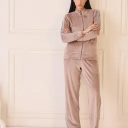 Sweet Dreams French Oak Fleece Animal Print Tracksuit-picture-48