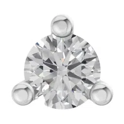 Sparkles Lab Grown Diamond 14k (585) White Gold Nosepin for Women-picture-16