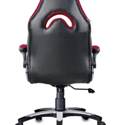 Adiko Systems Red & Black Stylish Center-Tilt Mechanism Gaming Chair image 4