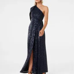Forever New Liberty Wrap Cape Sequin Gown image 3