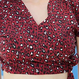 StyleCast X SERA Printed Top With Skirt Co-Ords image 4