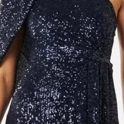 Forever New Liberty Wrap Cape Sequin Gown image 4