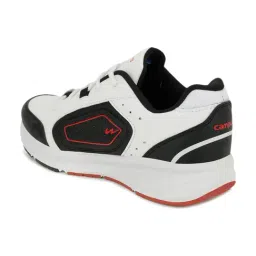 Campus Men's Trophy White & Black Running Shoes image 5