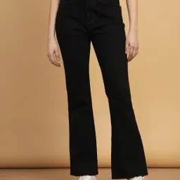 Wrangler Black High Rise Relaxed Fit Jeans-picture-14