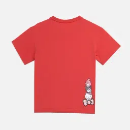 Puma Girls Red T-shirts image 2
