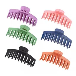 badodiya's Women Set of 6 Matte Finish Claw Clip-image-38