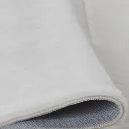 Obsessions Cream Polyester Soft Shaggy Bedside Runner image 3