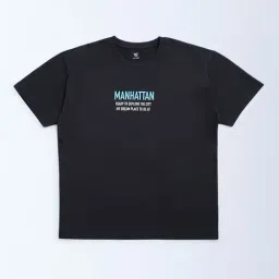 Y&F Kids by Westside Black Cityscape-Inspired Cotton T-Shirt-picture-23