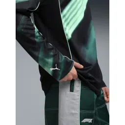 Puma Green Terrain Formula 1 Printed Relaxed Fit Jersey image 5