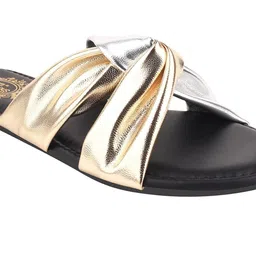 Stylestry Girls Embellished Party Open Toe Flats image 4