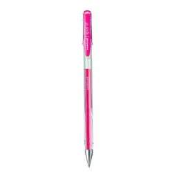 UNI Signo UM 100 0.7 mm Fluorescent Pink Ink Gel Pen for Student & Professional image 2