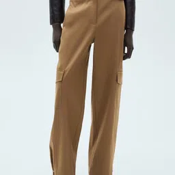 MANGO Women Straight Fit Cargos-picture-35