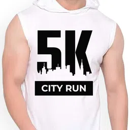 Fashnobic Men City Run printed Gym Vest image 2