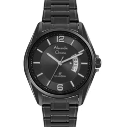 Alexandre Christie & Stainless Steel Bracelet Style Straps Analogue Watch 8684LDBIPBA-picture-32