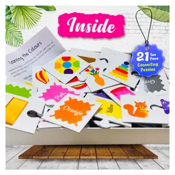 Hellofriend Books Colours Puzzle - 21 Pieces image 2