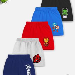 Marvel by Miss and Chief Boys Printed Avengers Shorts-picture-12