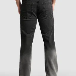Beyoung Men Grey Ombre Bootcut Jeans image 3