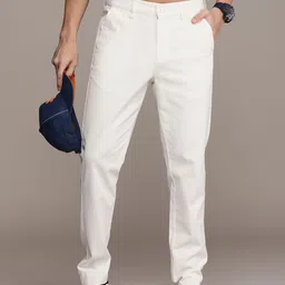 The Roadster Life Co. Men Pure Cotton Chinos Trousers-image-53