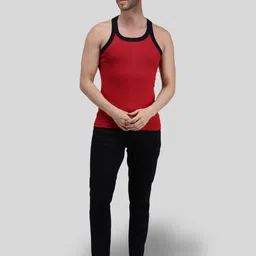 Amul Comfy Pack of 4 Men Gym Vest image 5