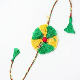 Fabindia Multicolored Thread Rakhi-image-0