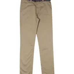Gini & Jony Kids Khaki Cotton Trousers-picture-12