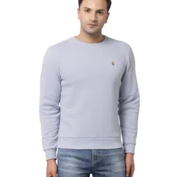 Red Tape Light Blue Regular Fit Sweatshirt-image-47