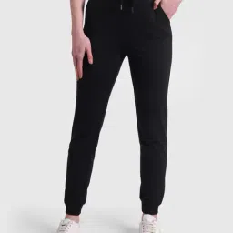 United Colors of Benetton Black Regular Fit Joggers-image-15