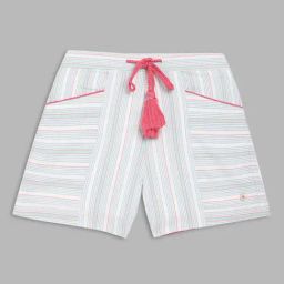 Elle Kids Multicolor Striped Shorts-picture-35