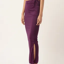 Ms.Lingies Solid Saree Shapewear image 4