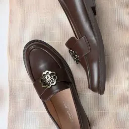 Ronnie Grey Women's Brown Casual Loafers-picture-11